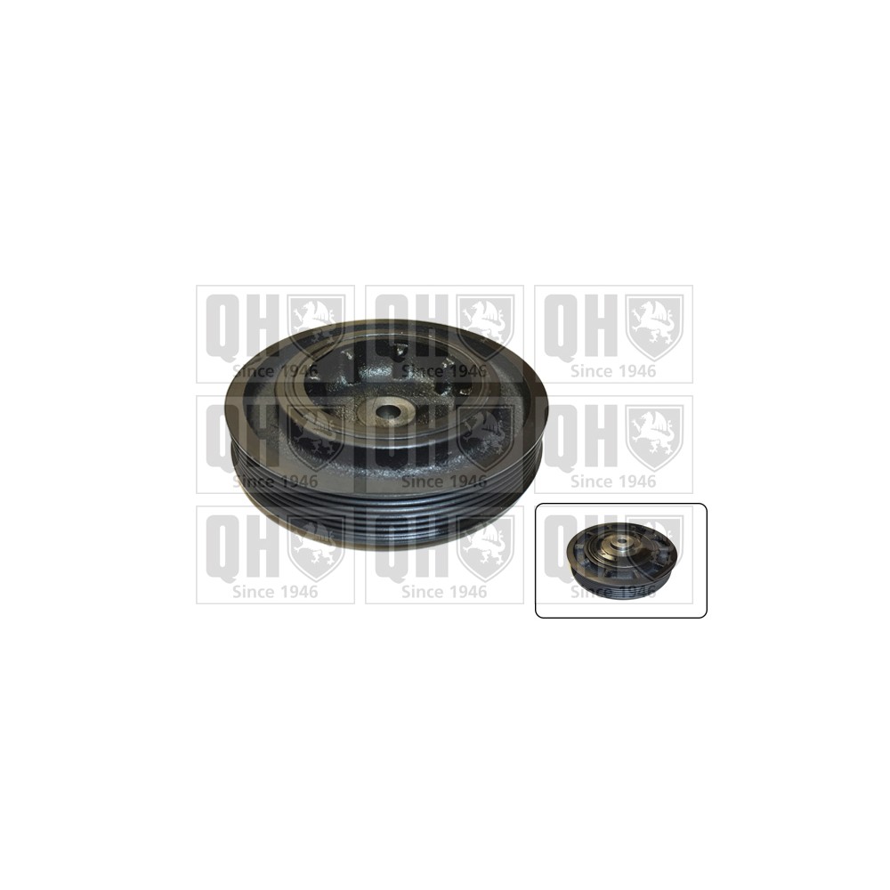 Image for QH QCD72 Crankshaft Damper Pulley