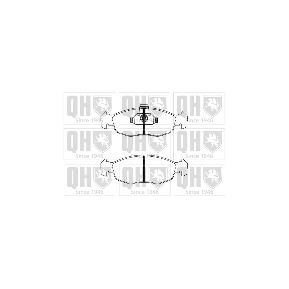 Image for QH BP871 Brake Pad Set