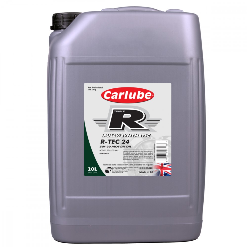 Image for Triple-R R-TEC-24 5W-30 C1 Fully Synthetic 20 Litre