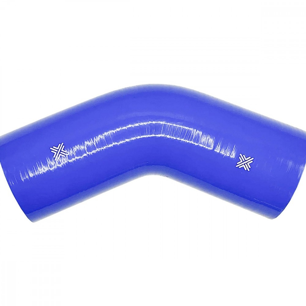 Image for Pipercross Performance Silicone HoseBlue 45Ã‚Â° 89mm bore  152m