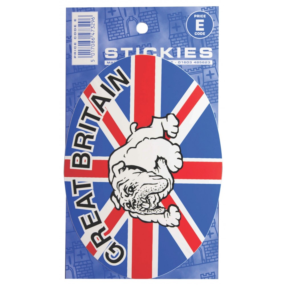 Image for Castle V330 British Bulldog E Code Stickers