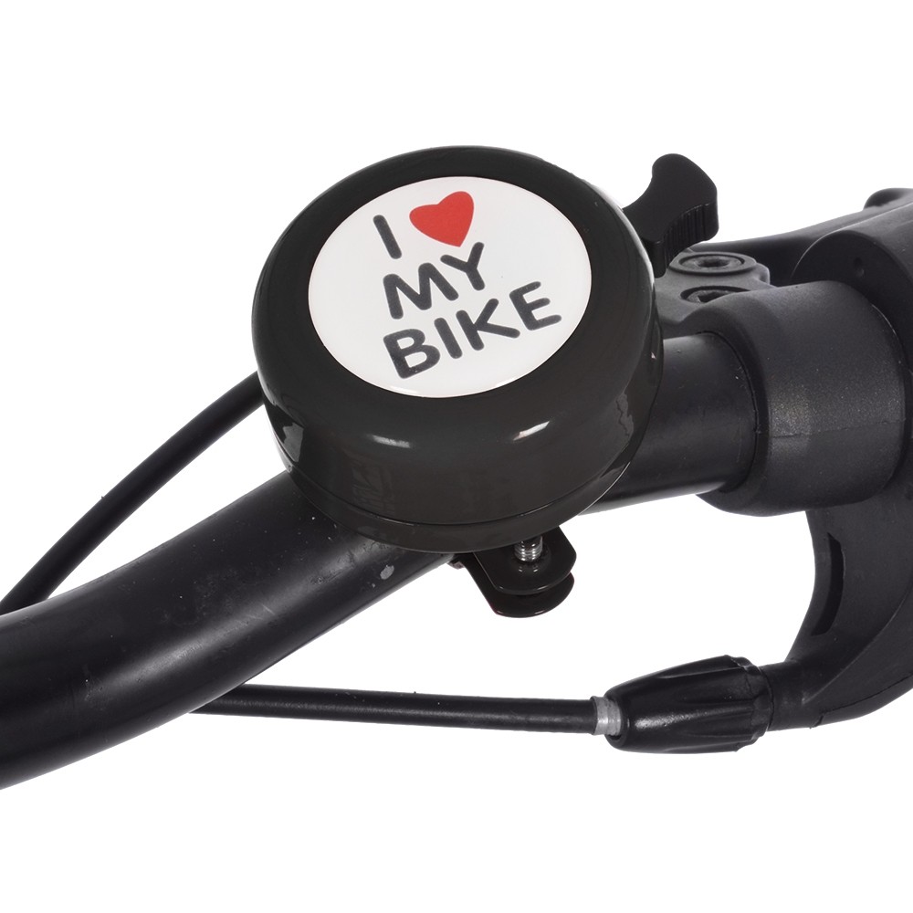 Image for Oxford BE160B I Love My Bike Bell Black