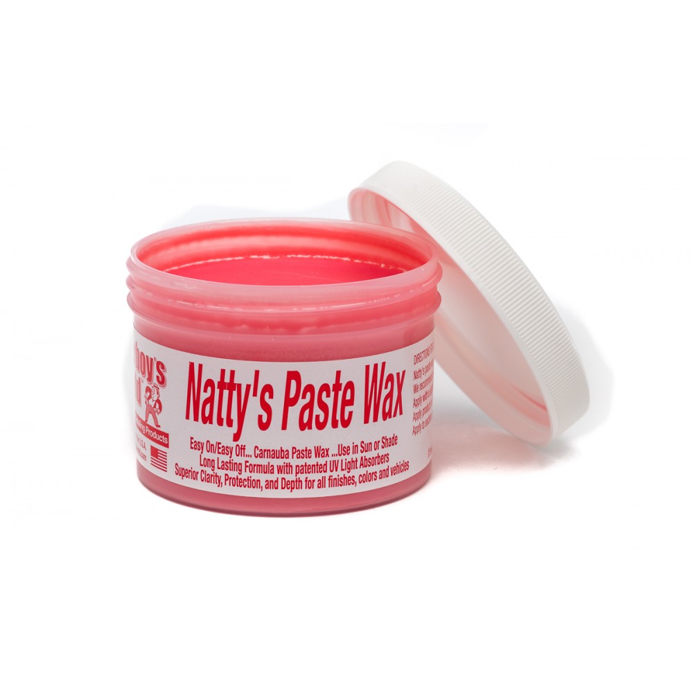 Image for Poorboys World PBNPR08 Natty's Paste Wax Red 235ml