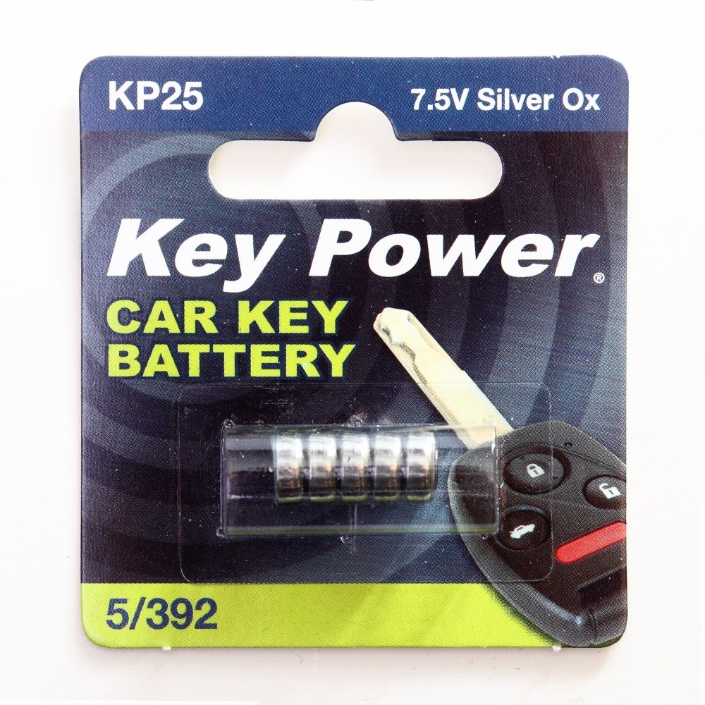 Image for Keypower 5392 Key Power 5/392 FOB Cell Battery - 7.5v Silver - 5 Cell