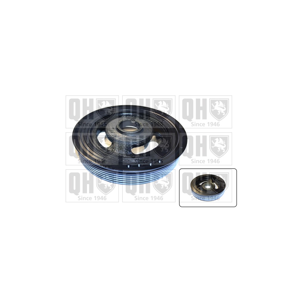 Image for QH QCD84 Crankshaft Damper Pulley