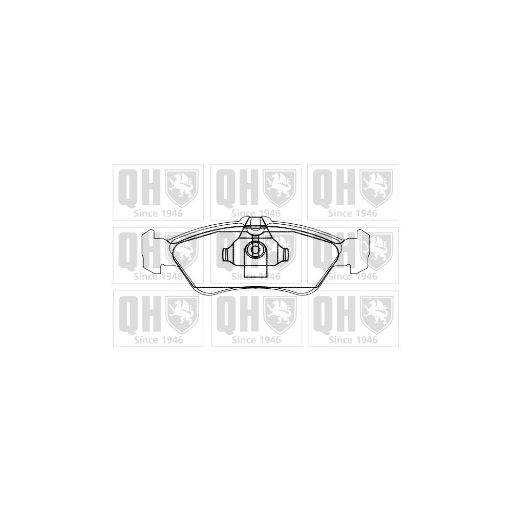 Image for QH BP869 Brake Pad Set