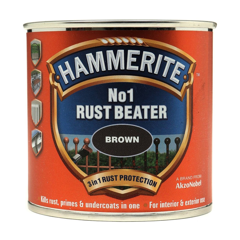 Image for Hammerite 418 NO.1 Rust Beater Dark Brown