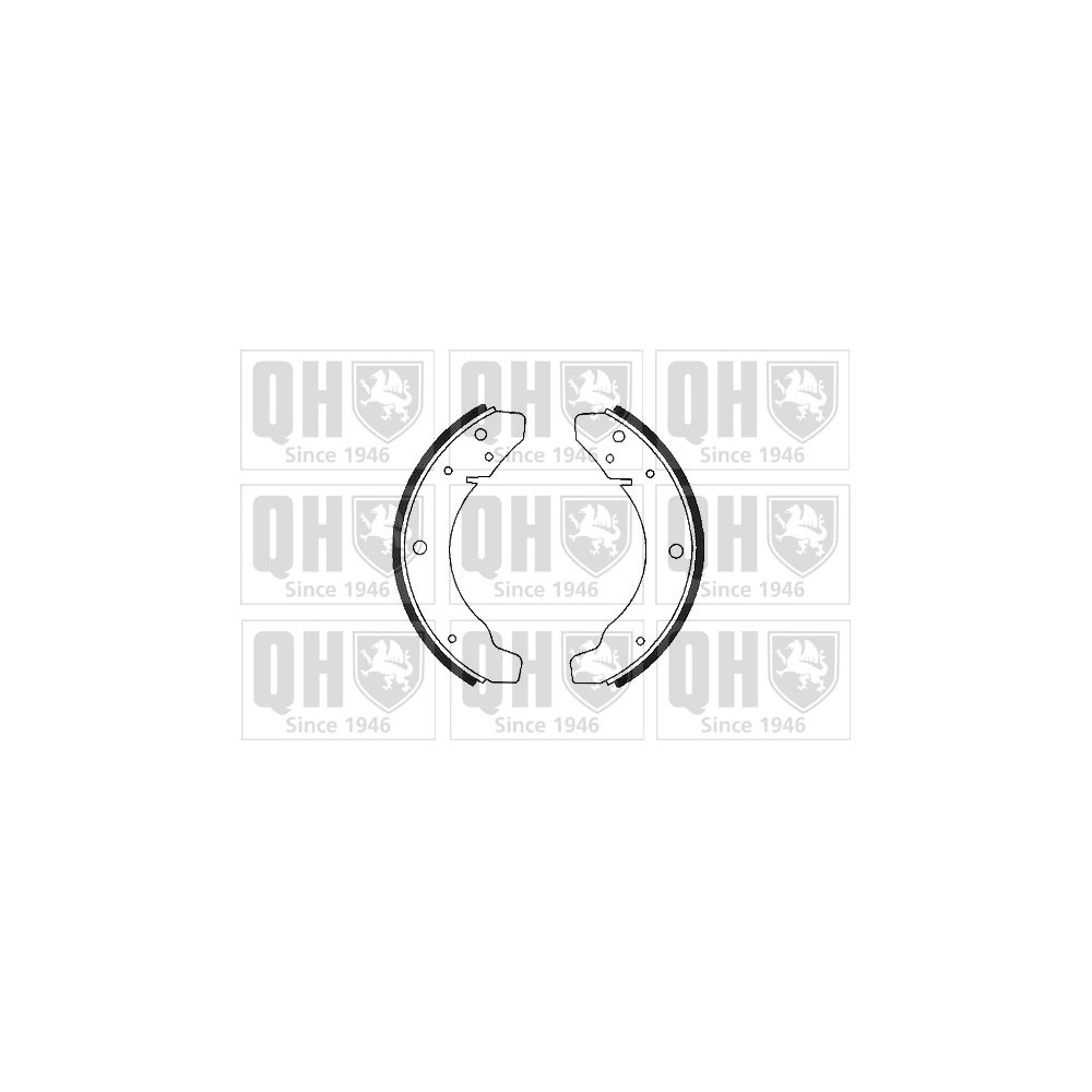Image for QH BS543 Brake Shoes