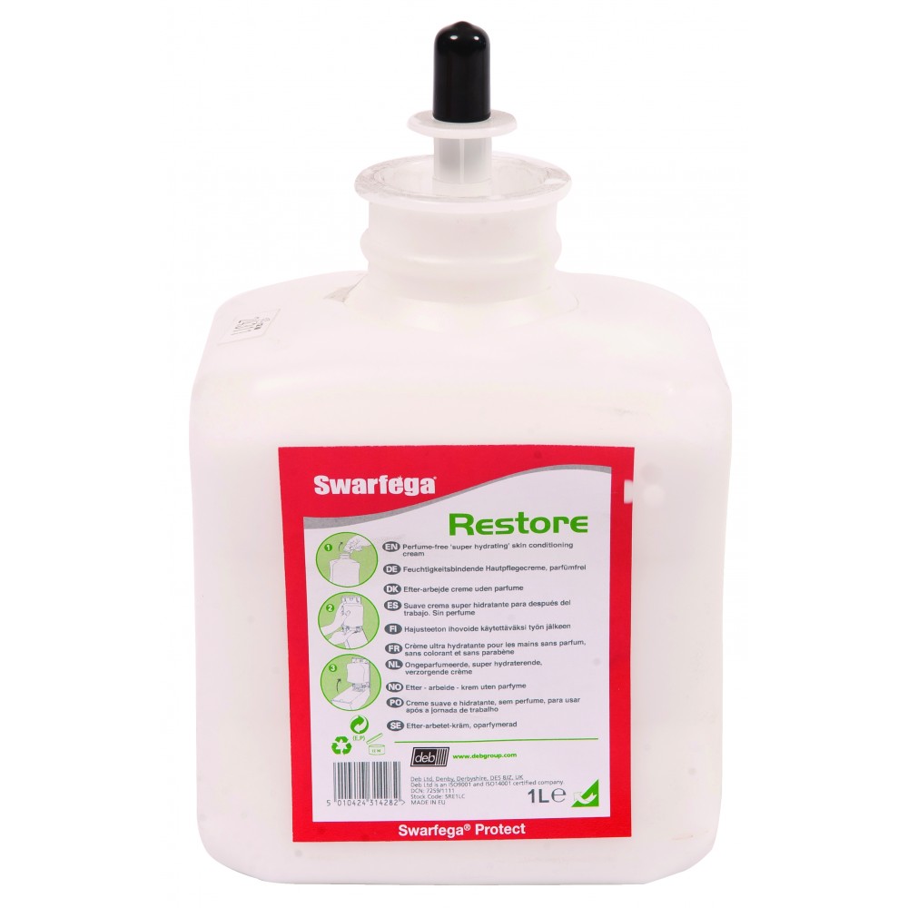 Image for Swarfega SRE1LC PROTECT AFTER WORK CREAM 1 L