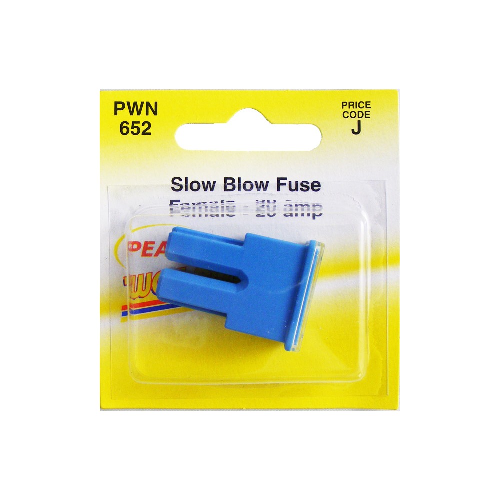 Image for Pearl PWN652 Slow Blow Fuse-Fem 20A