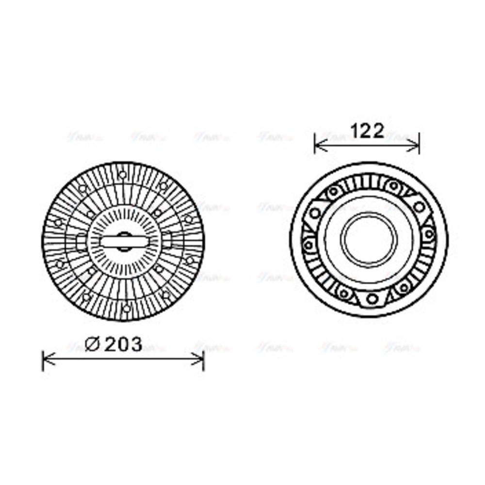 Image for AVA Cooling - Fan Clutch