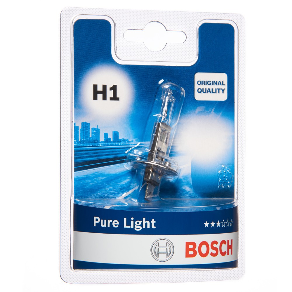 Image for Bosch Pure Light H1 12V 55W Single Bulb