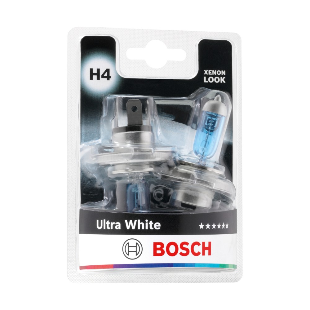 Image for Bosch Ultra White H4 12V 60/55W Set