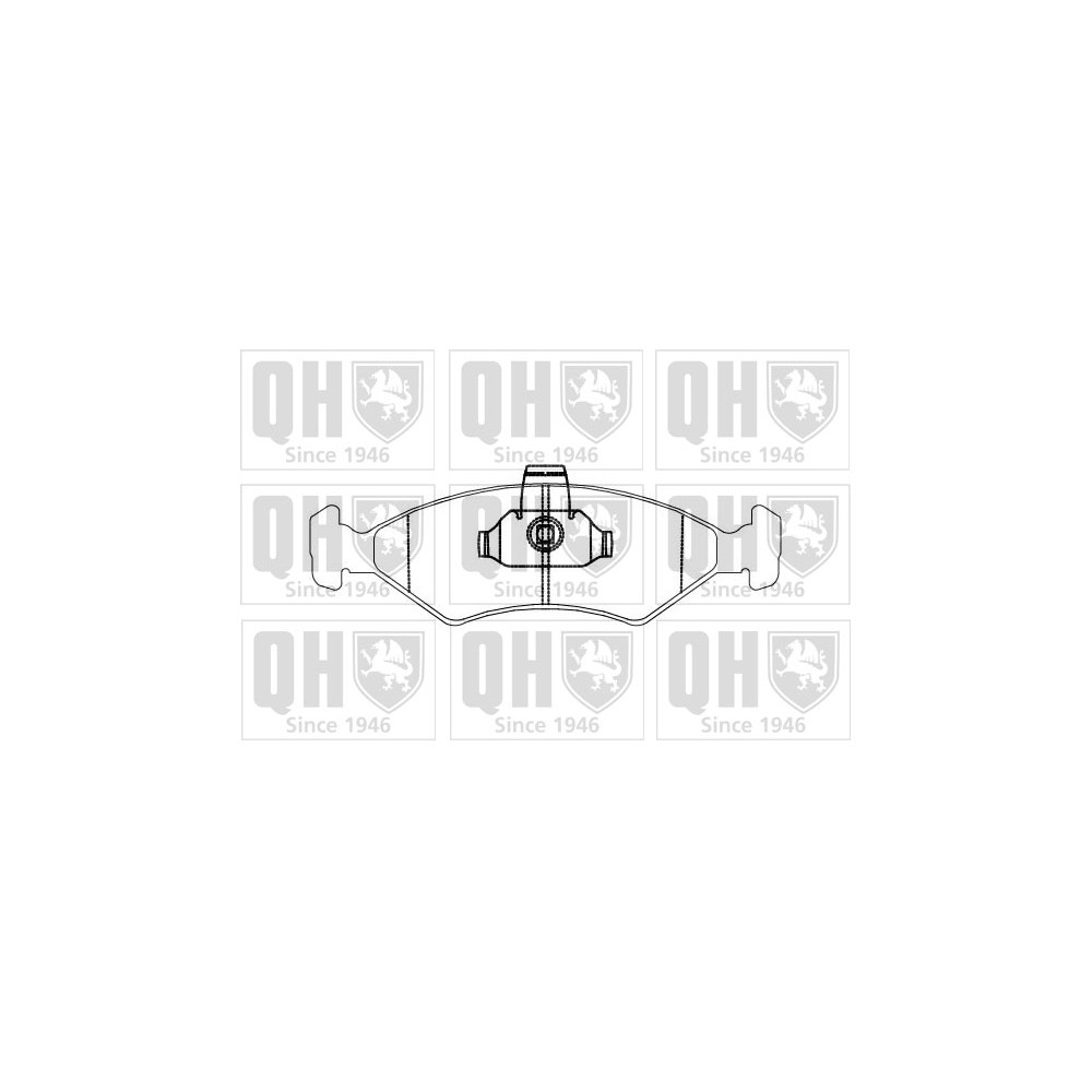 Image for QH BP876 Brake Pad Set