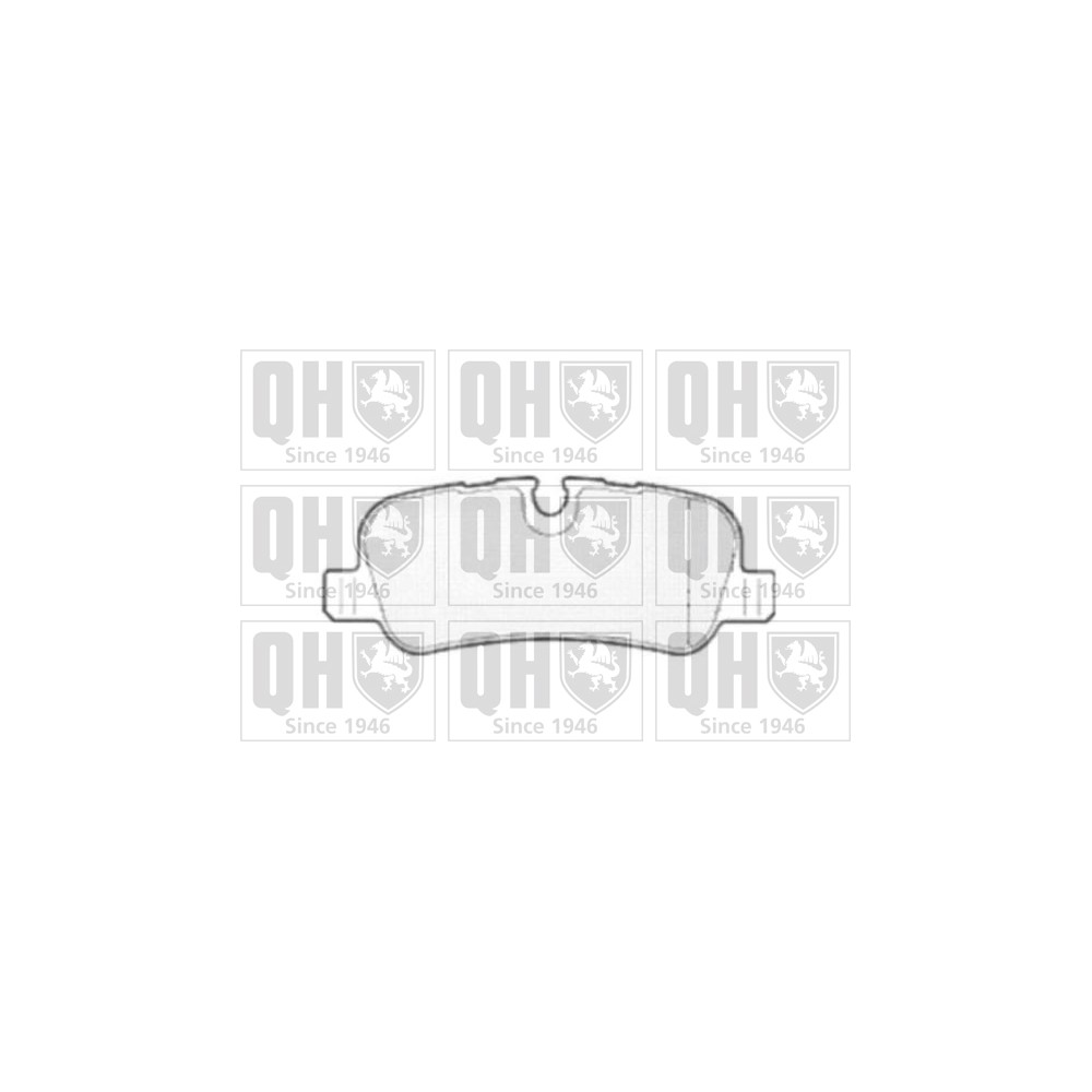 Image for QH BP1518 Brake Pad Set