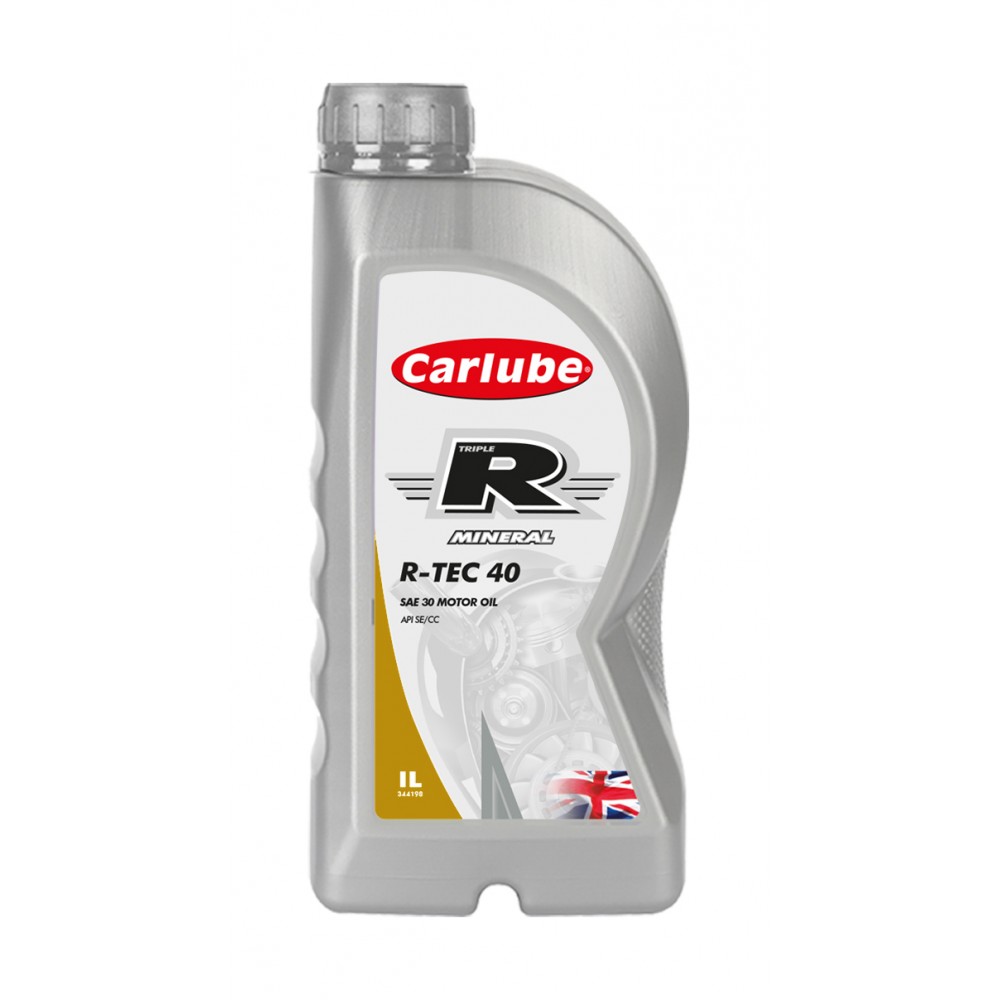 Image for Carlube Triple R KCG001 30 Mineral Engine Oil 1L