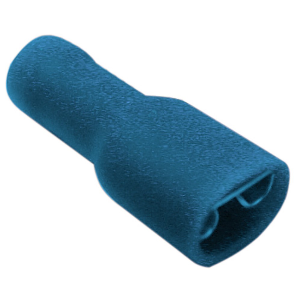 Image for Pearl PWN790 Wiring Connectors - Blue - Slide-On 250 - 6.3Mm - Pack of 25