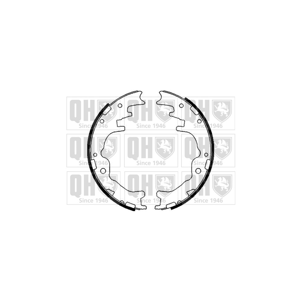 Image for QH BS878 Brake Shoes