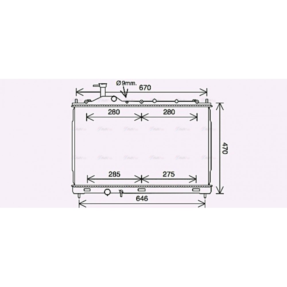 Image for AVA Cooling - Radiator