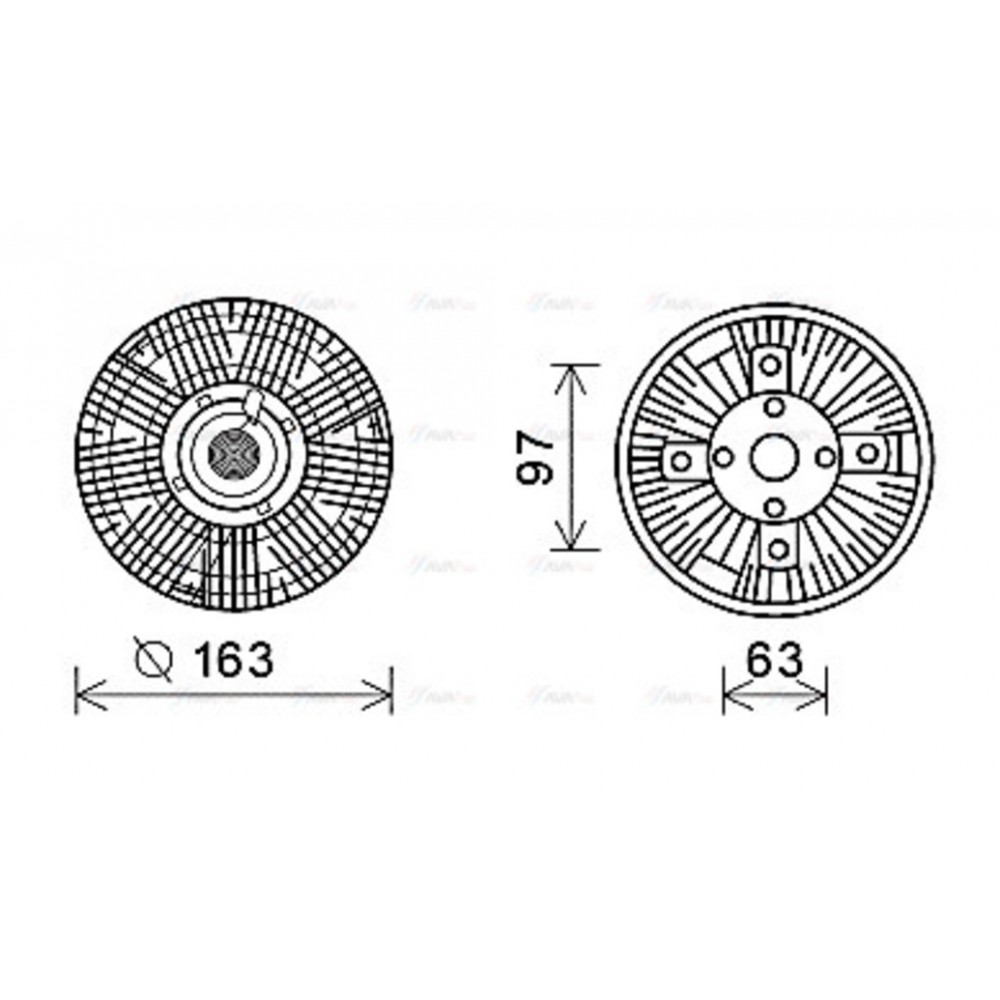 Image for AVA Cooling - Fan Clutch