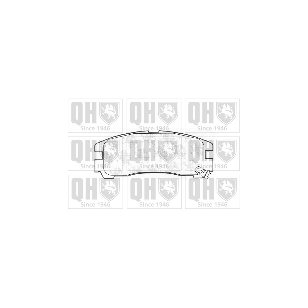 Image for QH BP678 Brake Pad Set