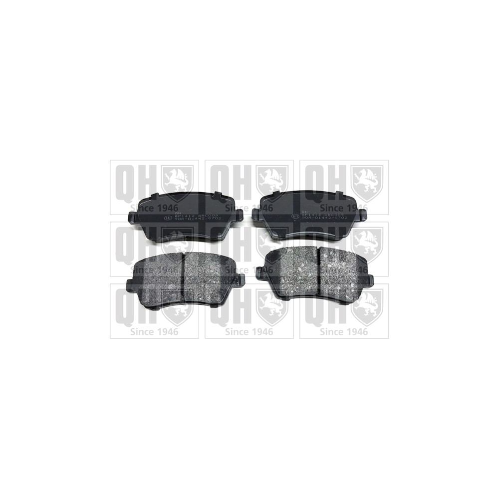 Image for QH BP1412 Brake Pad Set