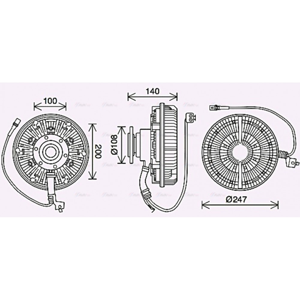 Image for AVA Cooling - Fan Clutch