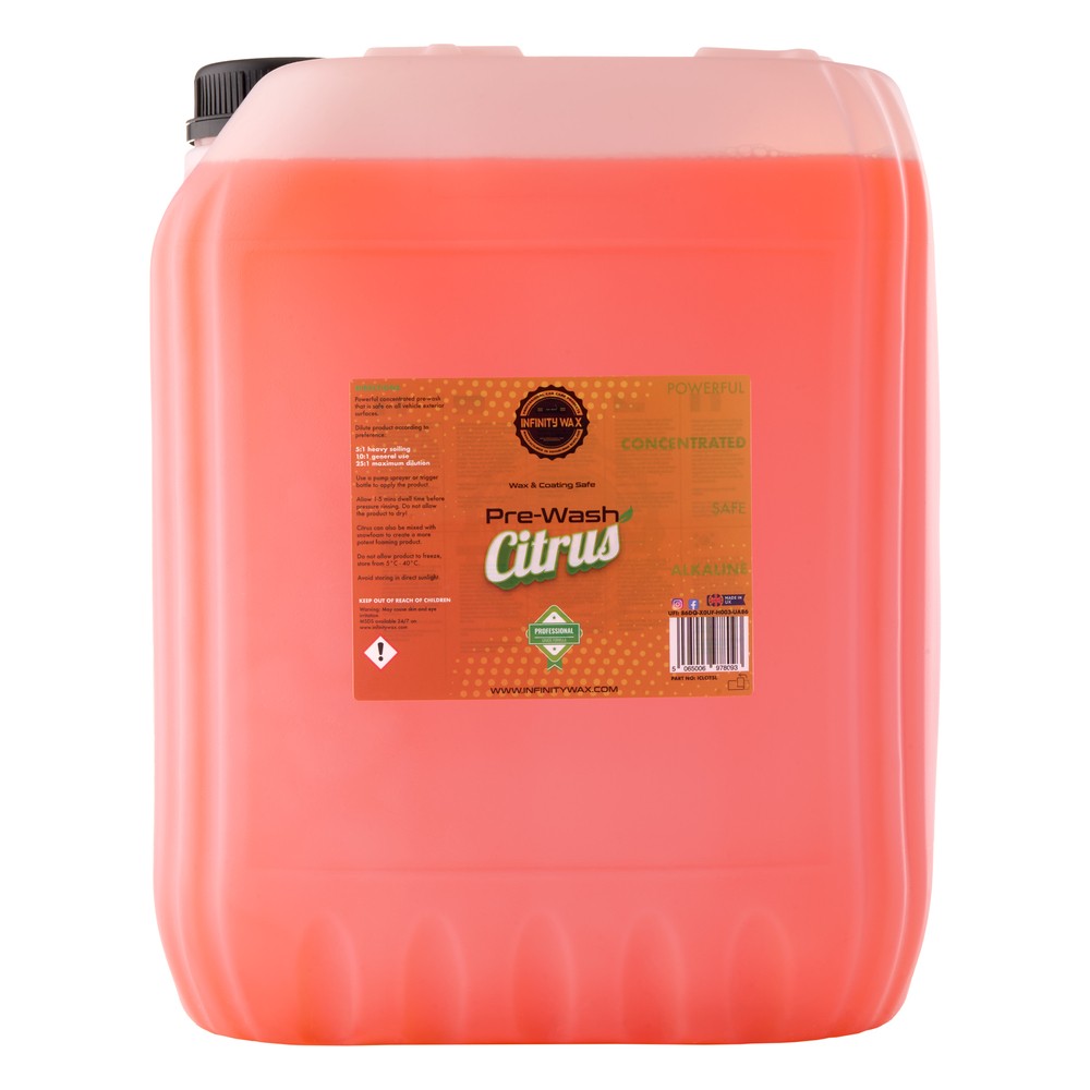 Image for Infinity Wax Citrus Pre-Wash Concentrate  20L