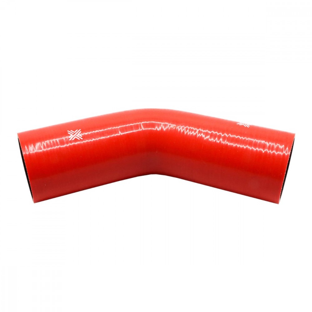 Image for Pipercross Performance Silicone HoseRed 45Ã‚Â° 70mm bore  152mm