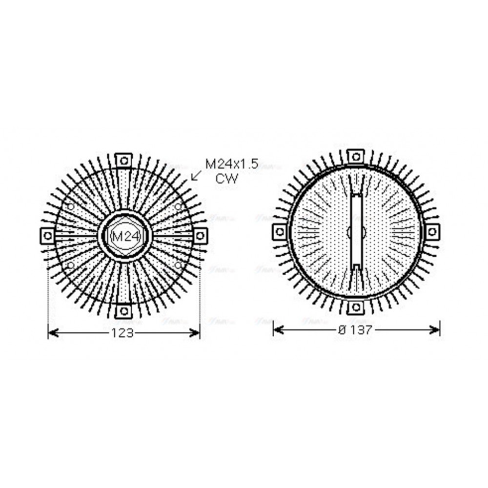 Image for AVA Cooling - Fan Clutch