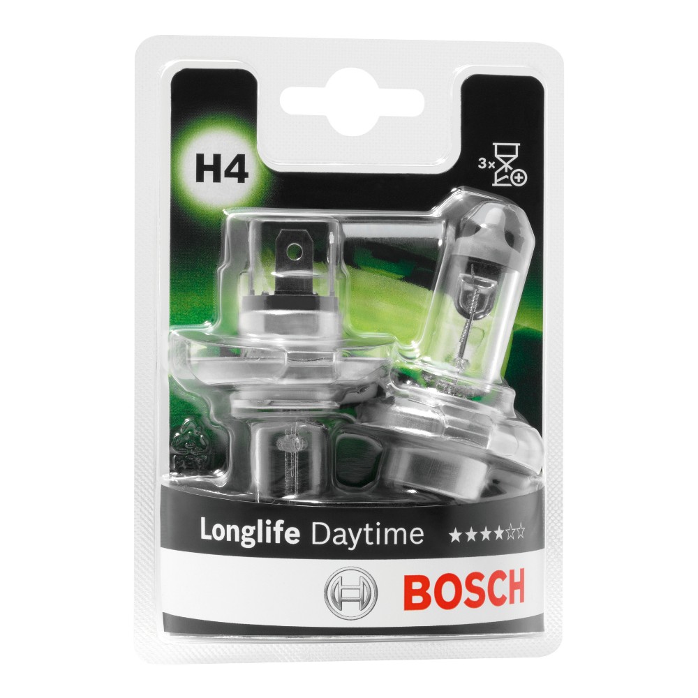 Image for Bosch Longlife Daytime H4 12V 60/55W Set