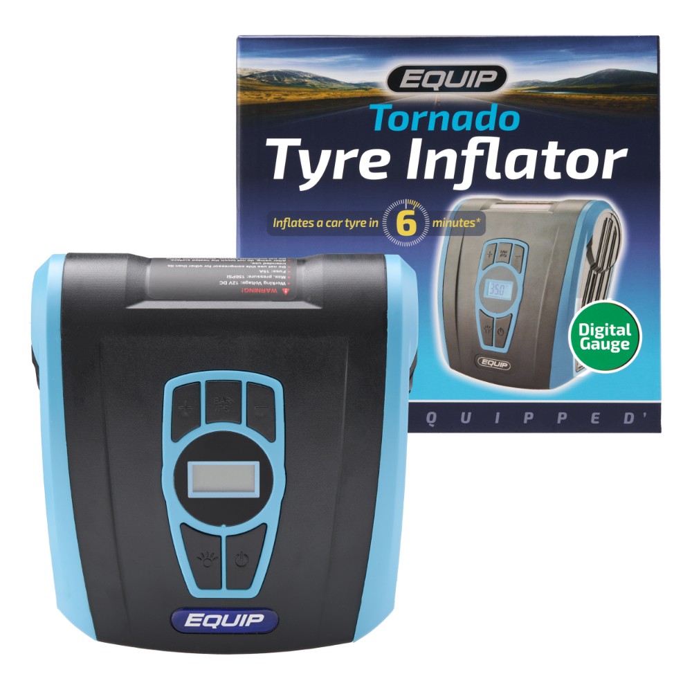 Image for Equip Tyre Inflator Digital Gauge