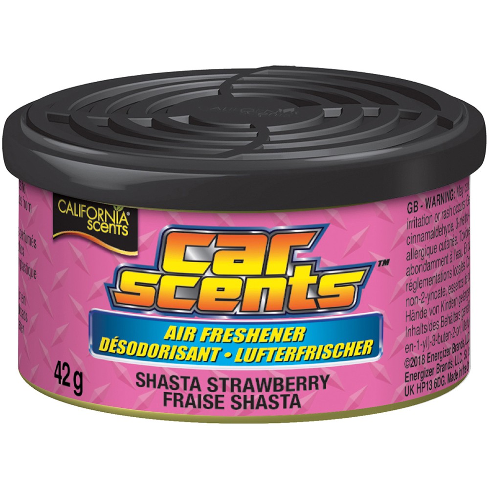 Image for California Car Scents 301412700 Air freshener Shasta Strawberry Single Can