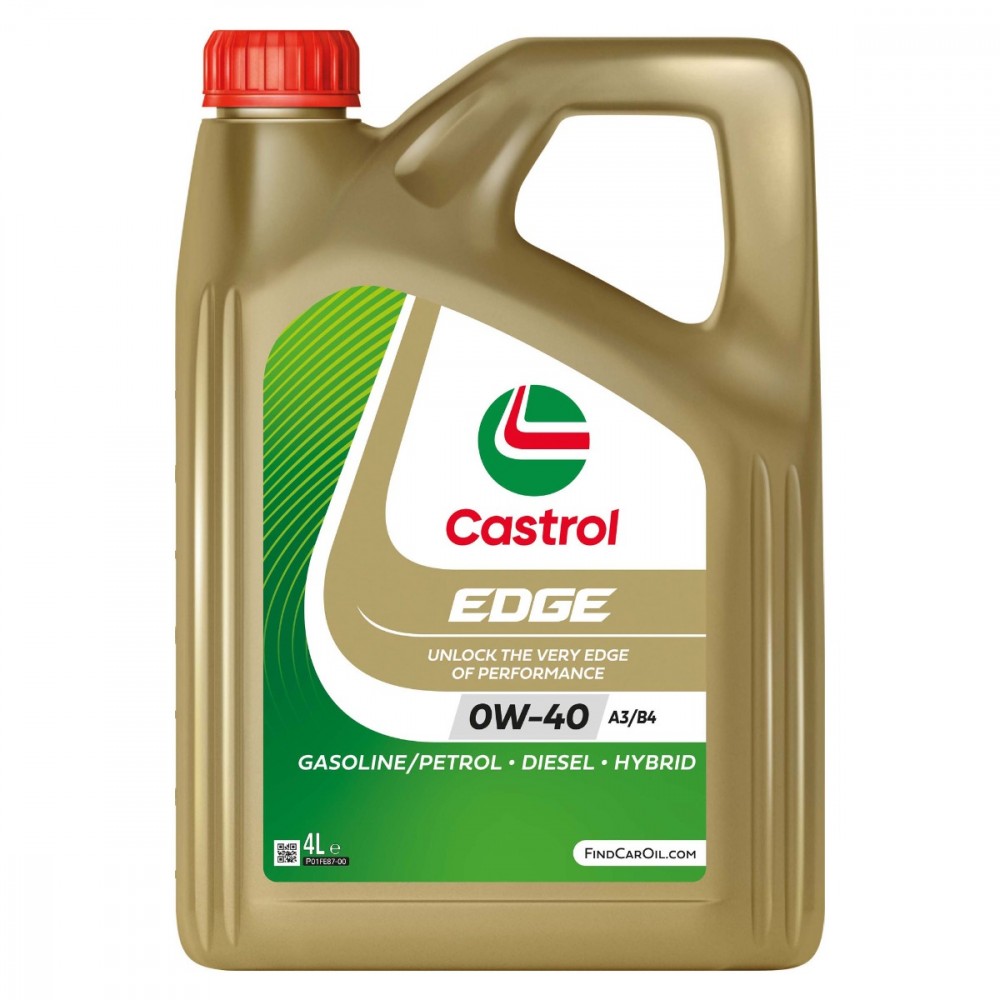 Image for Castrol EDGE 0W-40 A3/B4 Engine Oil 4L