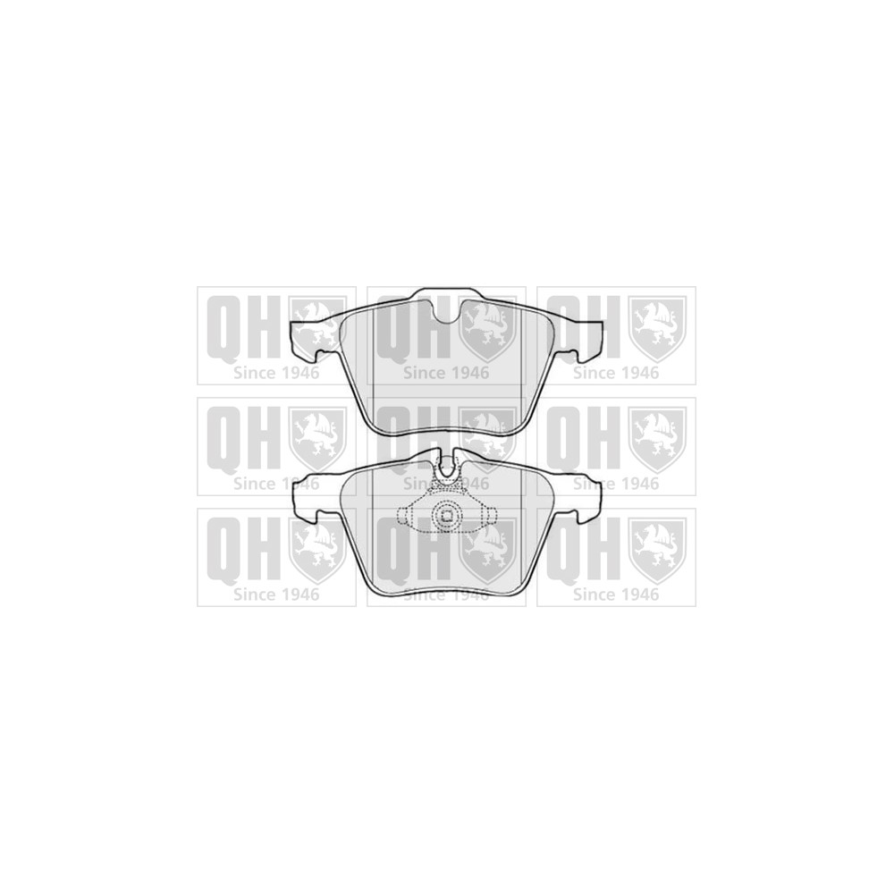 Image for QH BP1630 Brake Pad Set