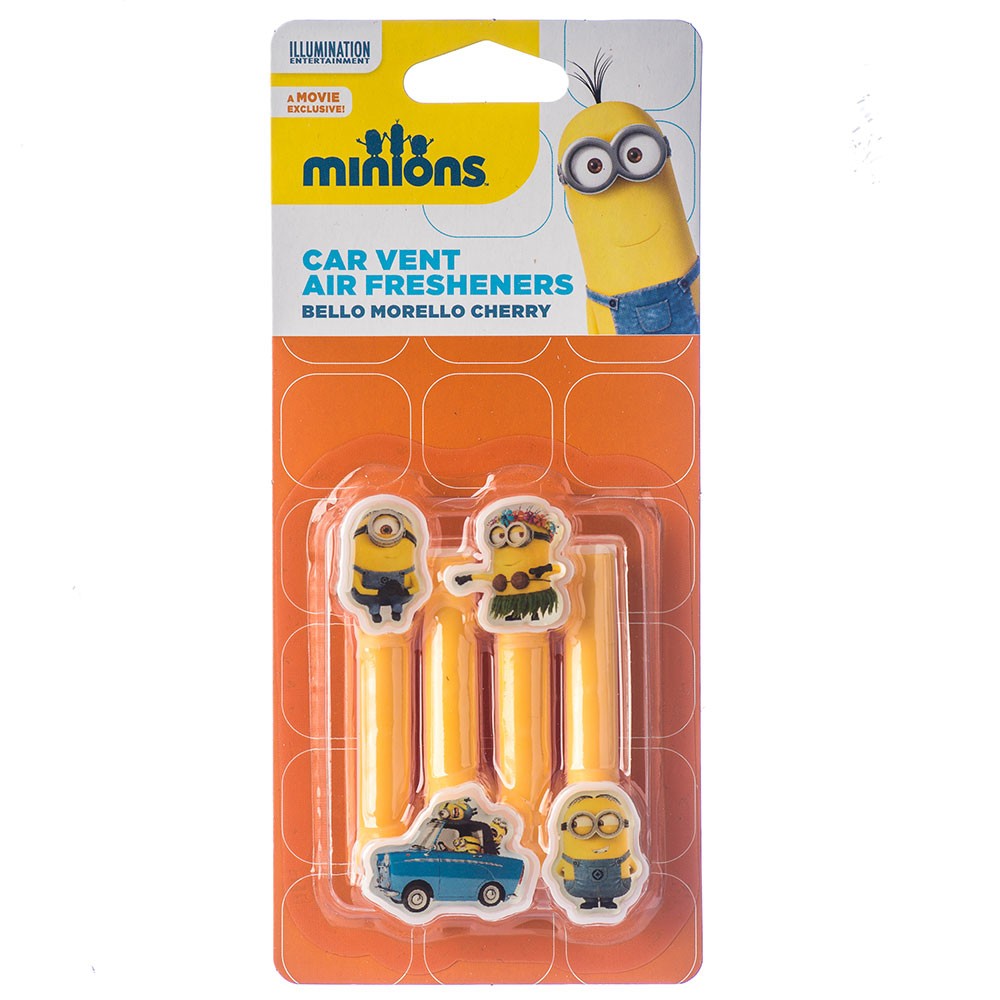 Image for Minions MVC006 Vent Sticks Air Freshener - Cherry