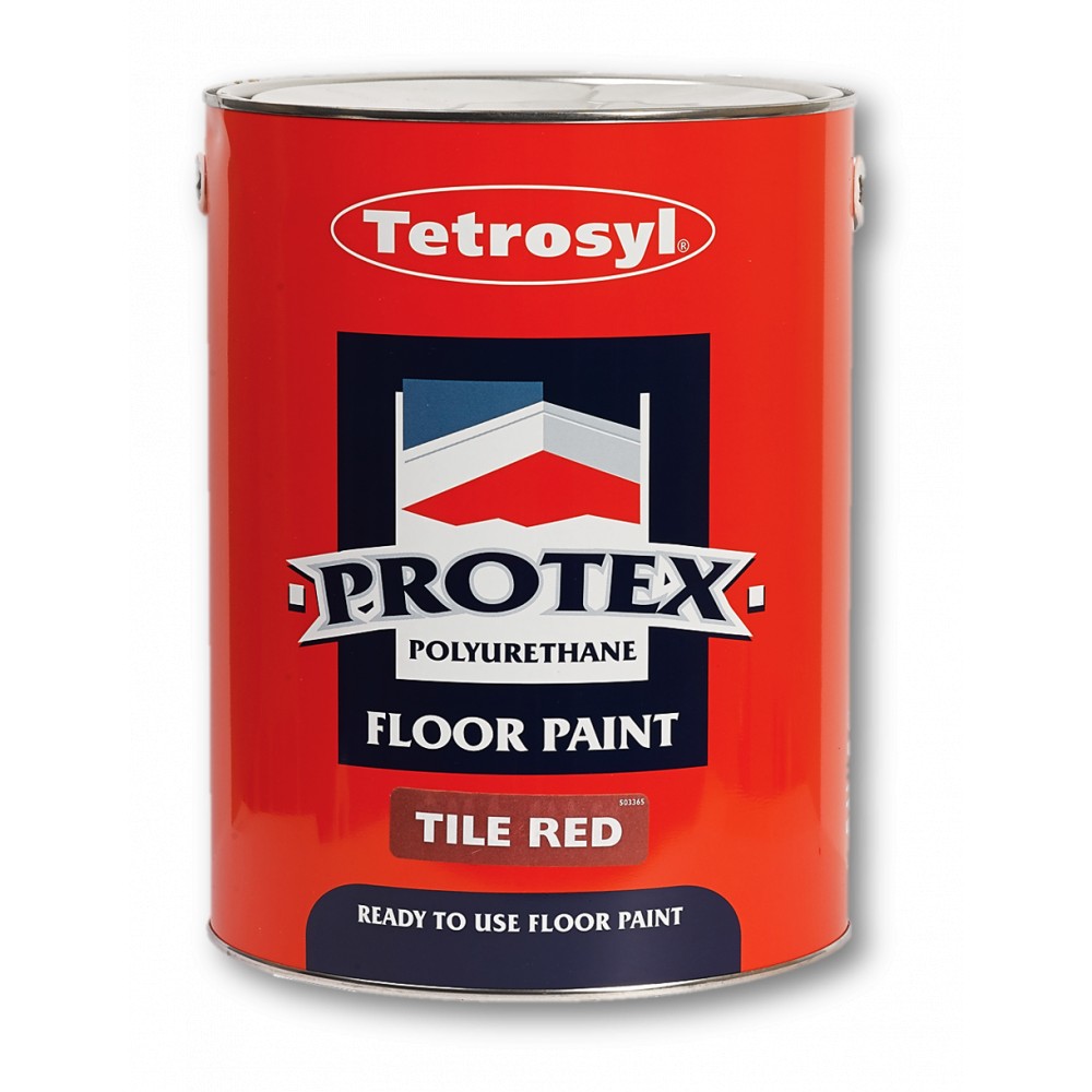 Image for Tetrosyl RFP005 Protex Floor Paint T Red 5L