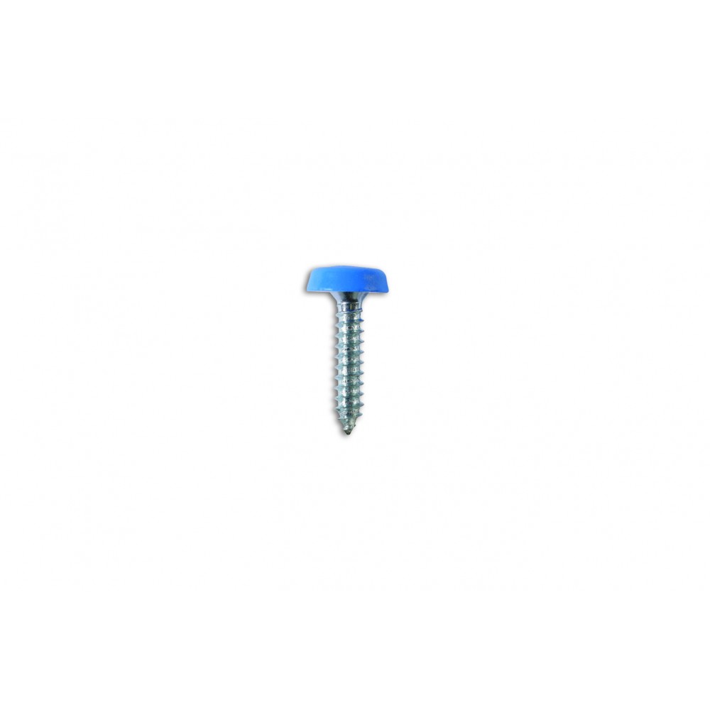 Image for Connect 31549 Number Plate Screw Blue No 10 x 1 Pk 100