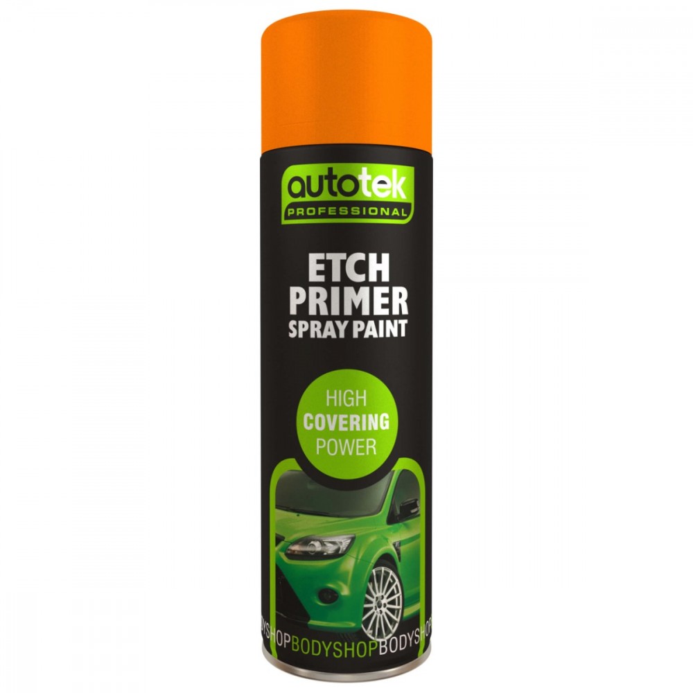 Image for Autotek Etch Primer Spray Paint 500ml