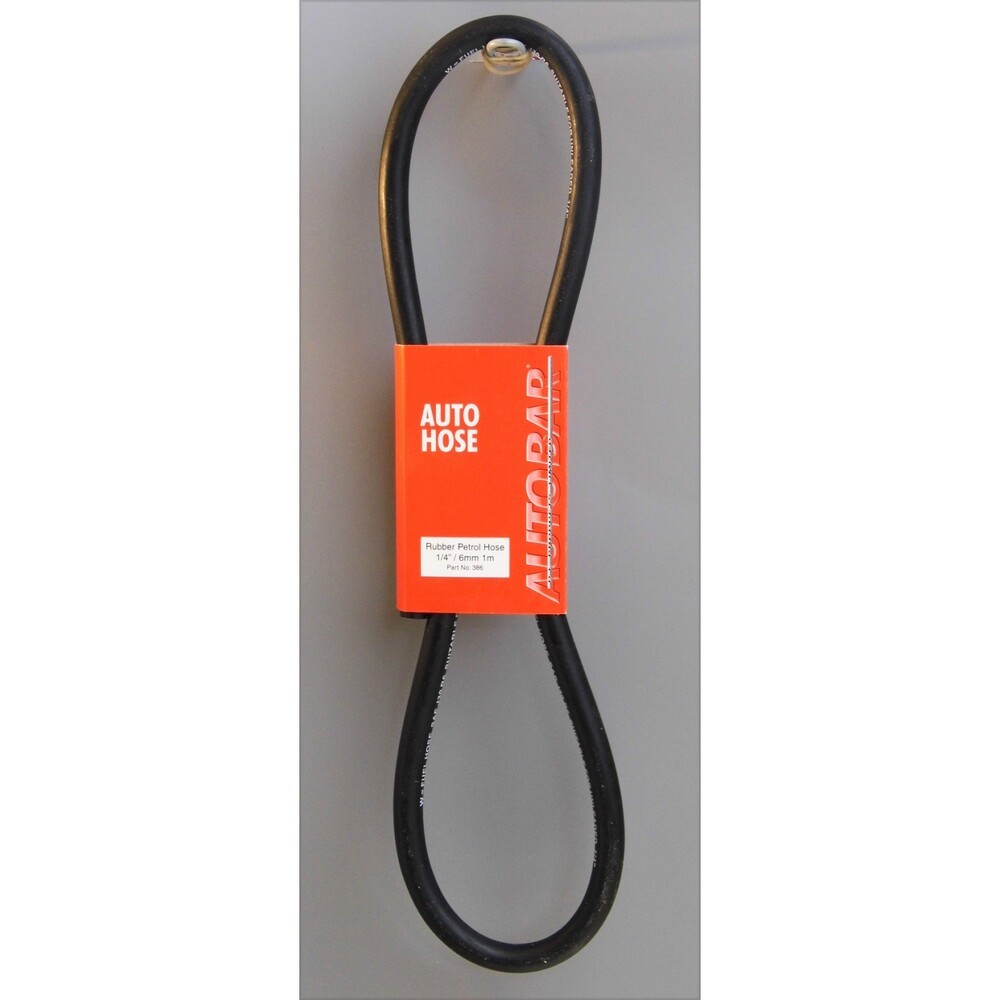 Image for Autobar Rubber Petrol Hose 1/4 (No Clips)