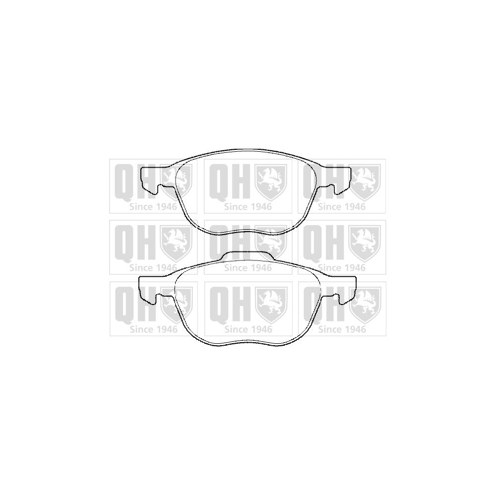 Image for QH BP1427 Brake Pad Set