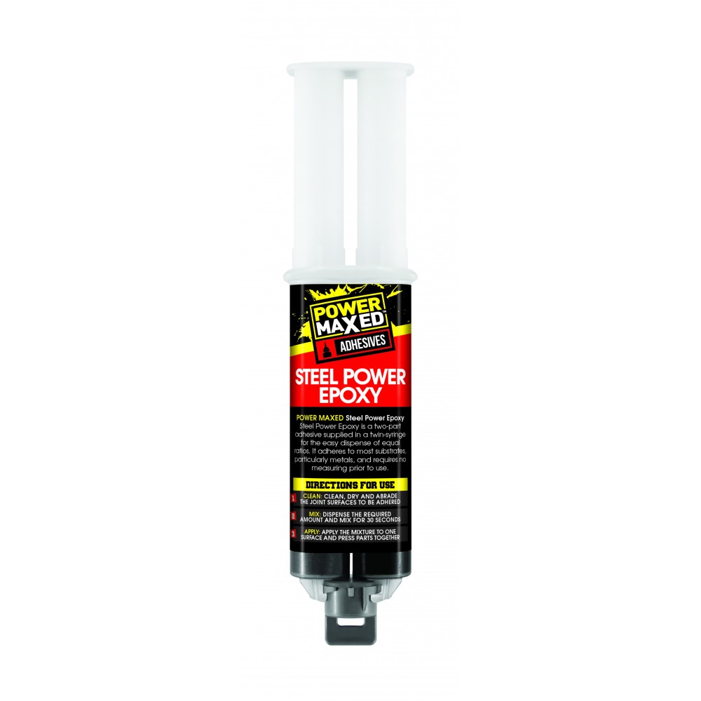 Image for Power Maxed PM8265RS Steel Power Epoxy Syringe 25ml