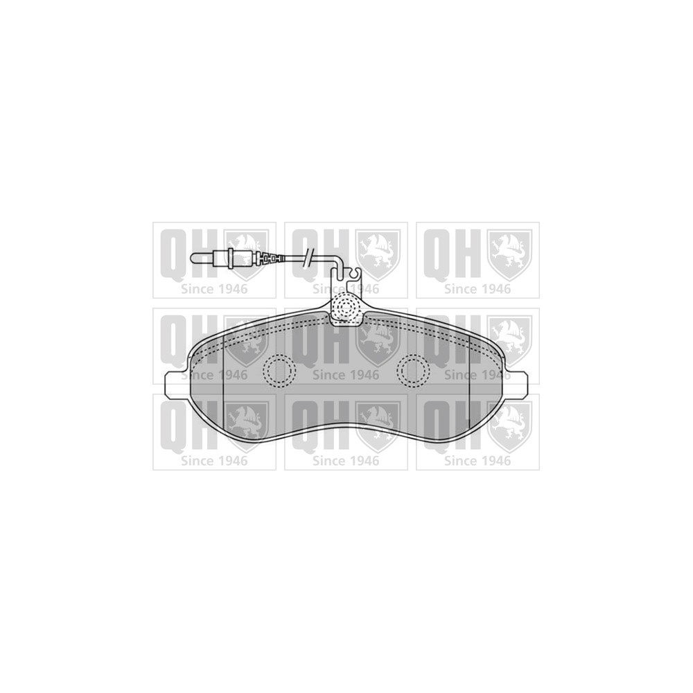 Image for QH BP1572 Brake Pad Set