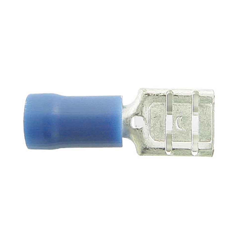 Image for Pearl PWN782 Wiring Connectors - Blue - Slide-On 250 - 6.3Mm - Pack of 25