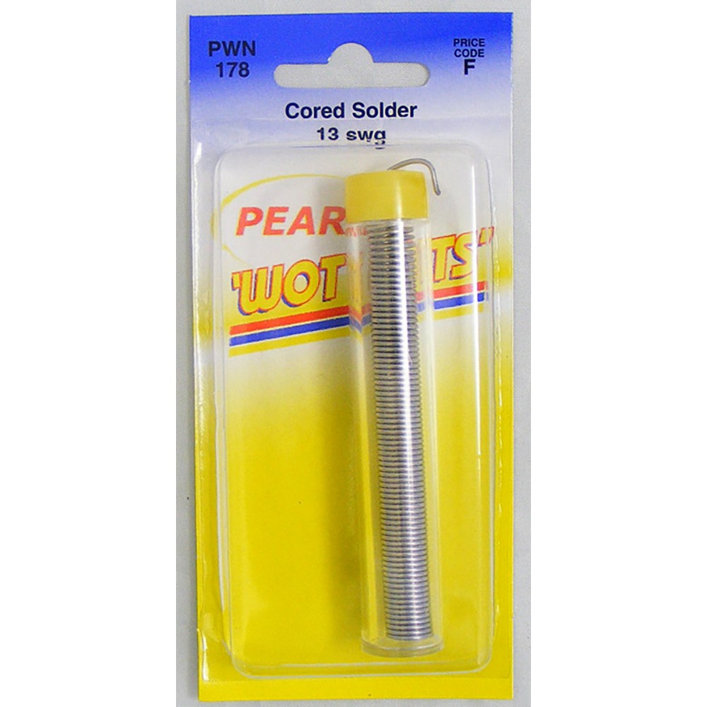 Pearl Pwn178 Cored Solder In A Tube Dispenser 18 Swg 0 8mm Tetrosyl Express Ltd