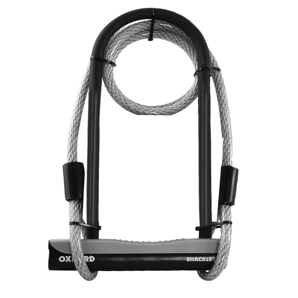 Image for Oxford LK332 Shackle12 DUO U-Lock & 1200mm Lockmate