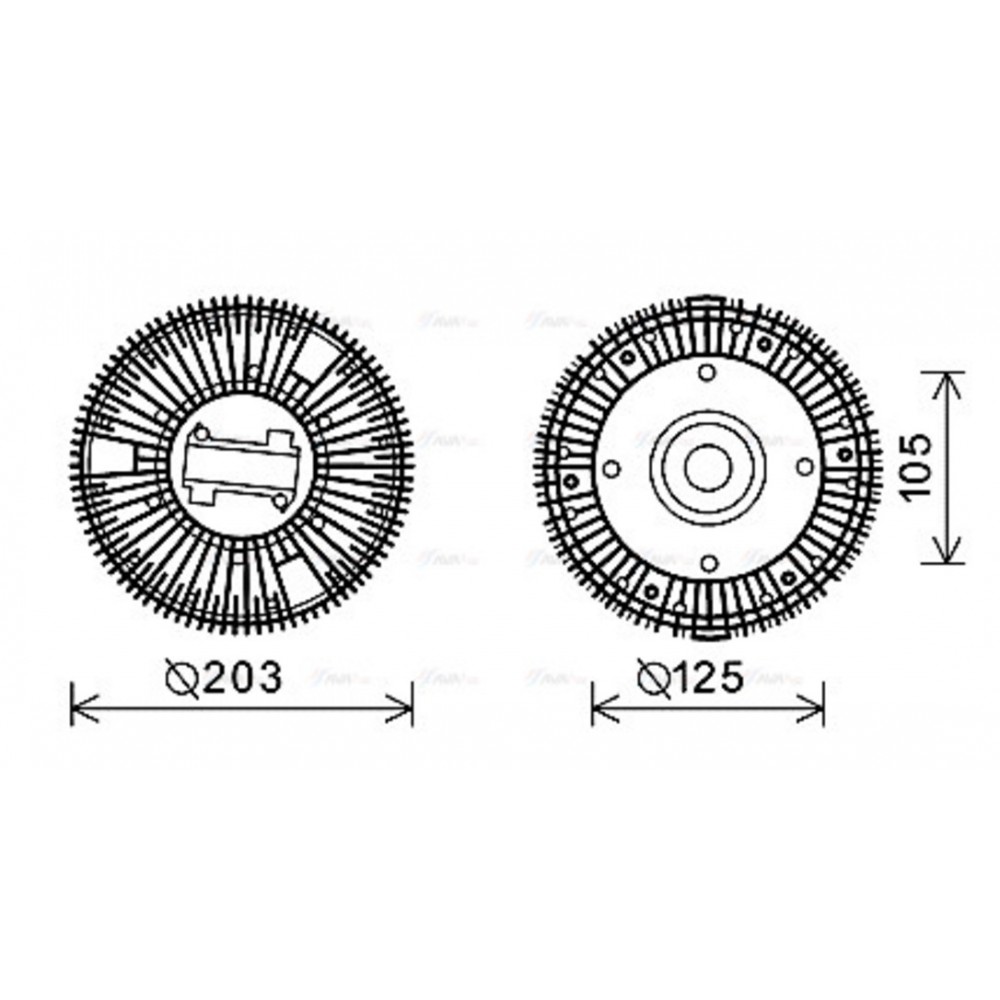 Image for AVA Cooling - Fan Clutch