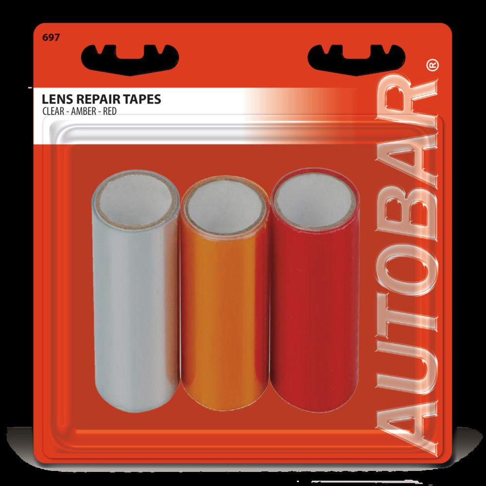Image for Autobar Lens Repair Tape Red/ Orange / Clear x 1m