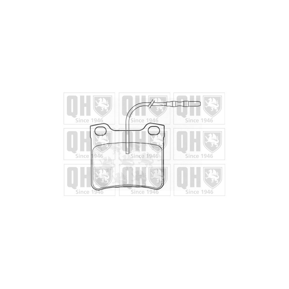 Image for QH BP581 Brake Pad Set