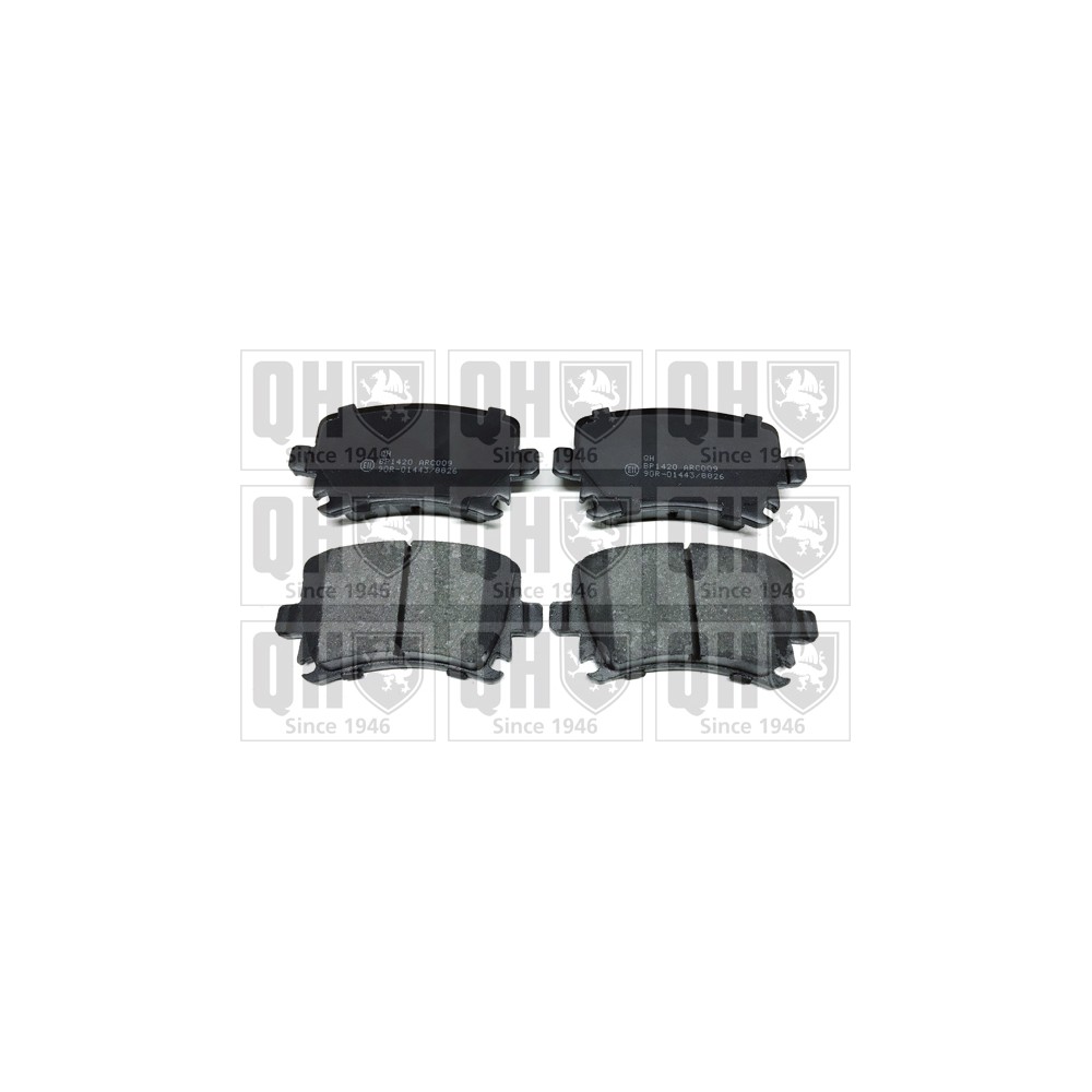 Image for QH BP1420 Brake Pad Set